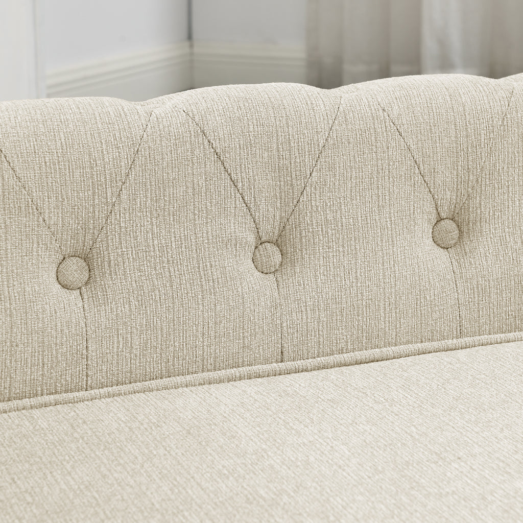 Haven Foam Dog Sofa Bed for Senior Dogs — Elevated Couch Bed for Medium & Large Dogs, Beige