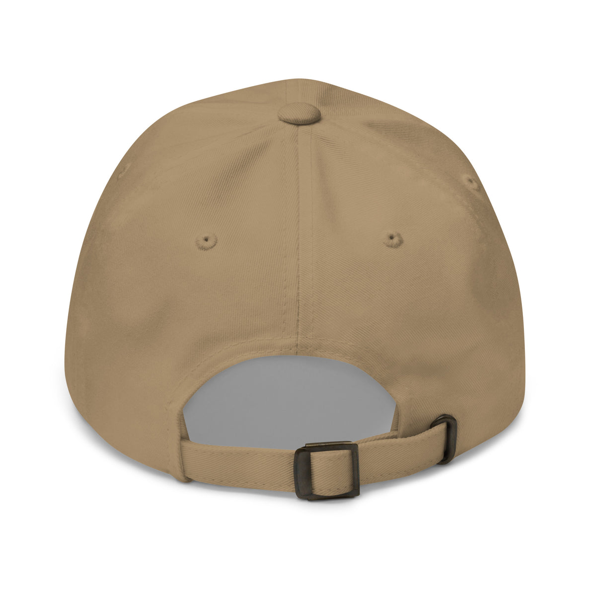 Clover Embroidered Dad Hat — Flat Back